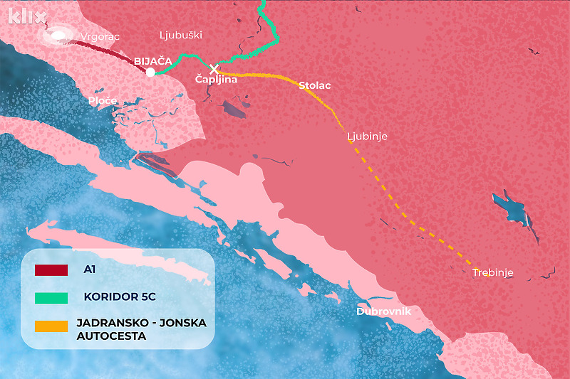 Dio trase Jadransko-jonske ceste već je poznat (Ilustracija: A. L./Klix.ba)