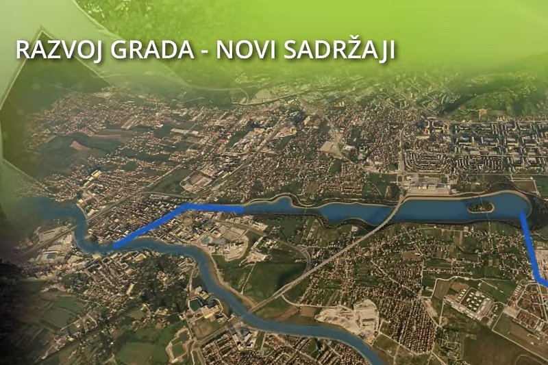 SDA predlaže da se postojeći Aerodrom Sarajevo pretvori u jezero (Screenshot: SDA)