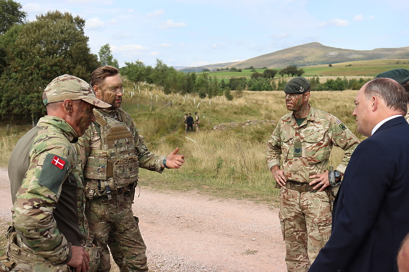 Britanski vojnici u zajedničkoj vježbi sa švedskim i finskim trupama (Foto: Twitter)