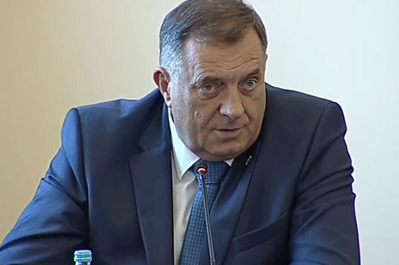 Milorad Dodik (Screenshot: BHRT)