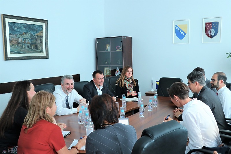 Sastanak delegacije Vlade KS i Svjetske banke (Foto: Vlada KS)