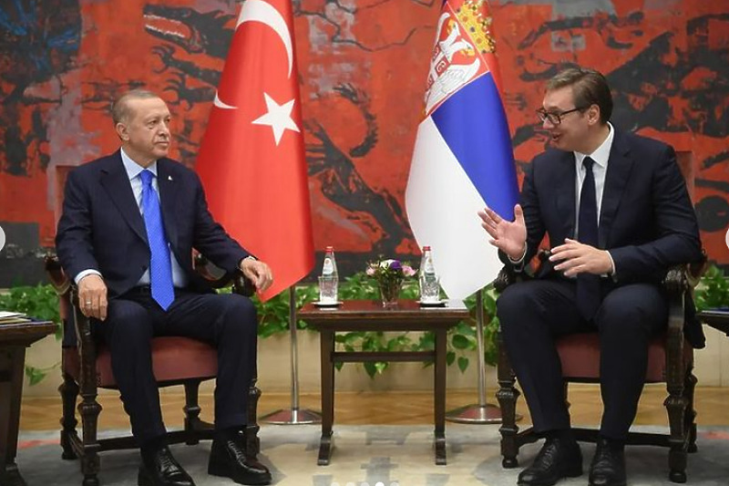 Recep Tayyip Erdogan i Aleksandar Vučić