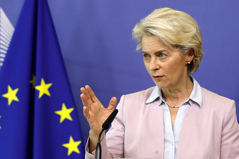 Ursula von der Leyen, predsjednica Komisije EU (Foto: EPA-EFE)