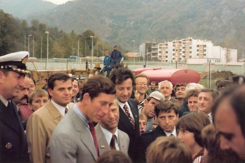 Princ Charles u Jablanici 1978. (Foto: Facebook Jablanica kroz historiju)