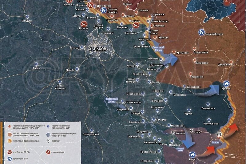 Situacija na istočnom frontu (Foto: Twitter)