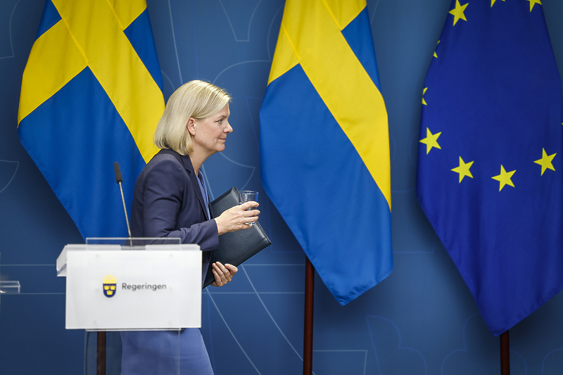 Magdalena Andersson, premijerka Švedske u ostavci (Foto: EPA-EFE)