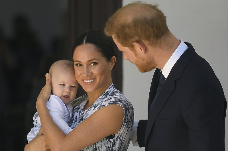 Princ Harry i Meghan sa sinom Archiejem (Foto: EPA-EFE)