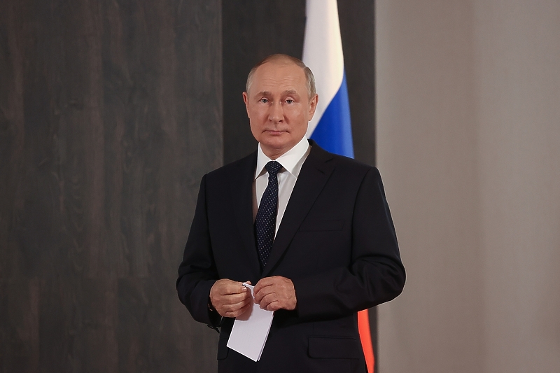 Vladimir Putin u Uzbekistanu (Foto: EPA-EFE)