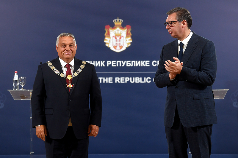 Viktor Orban i Aleksandar Vučić (Foto: EPA-EFE)