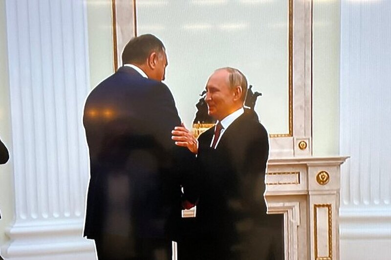 Počeo sastanak Dodika i Putina B_220920117