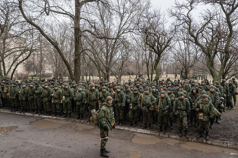 Foto: TASS / Mobilizovani vojnici u tzv. Luganskoj Narodnoj Republici
