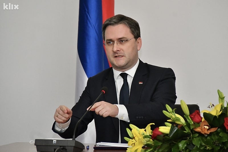 Nikola Selaković, ministar vanjskih poslova Srbije (Foto: I. Š./Klix.ba)