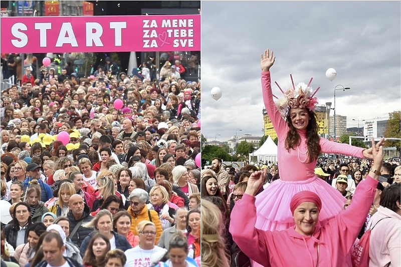 U Sarajevu održana utrka "Race for the Cure" (Foto: T. S./Klix.ba)