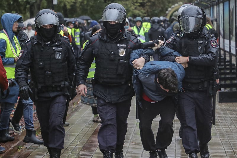 Putin naredio prisilnu mobilizaciju (Foto: EPA-EFE)