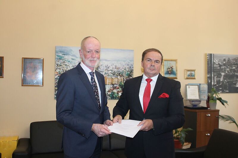 Novoimenovani ambasador Njemačke u BiH Thomas Fitschen predao kopije akreditivnih pisama