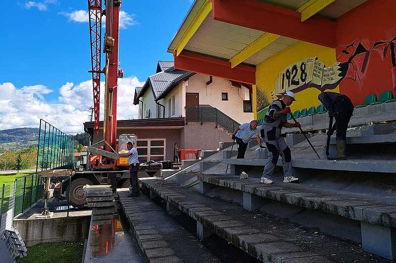 Novi radovi na Dancu (Foto: NK Stupčanica Olovo)