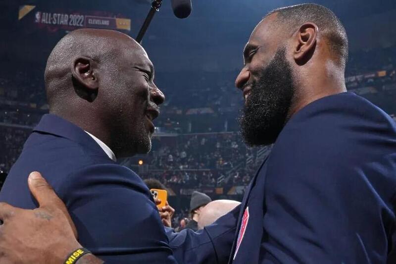 Michael Jordan i LeBron James