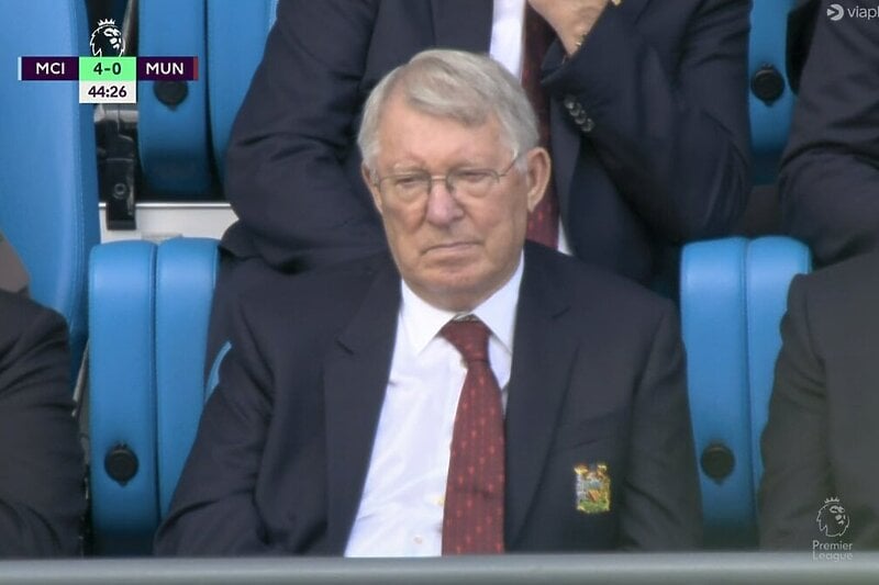 Alex Ferguson (Foto: Screenshot/Twitter)