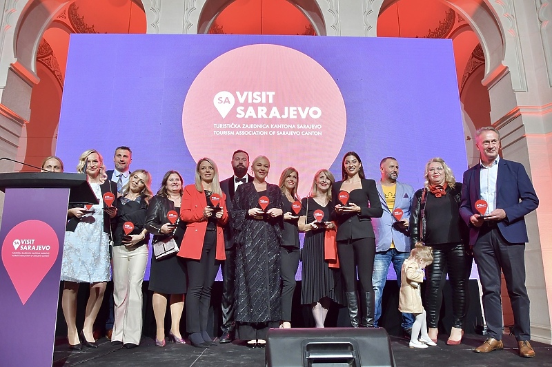 Uručene nagrade zaslužnima za razvoj turizma u Kantonu Sarajevo (Foto: I. Š./Klix.ba)