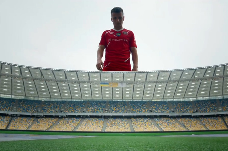 Kapić je predstavljen zanimljivim videosnimkom (Foto: FK Kryvbas)