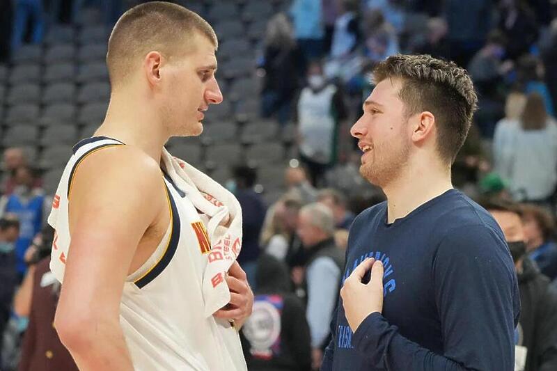 Nikola Jokić i Luka Dončić