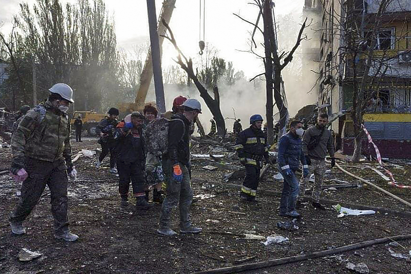 Žestoki napadi na Zaporožje (Foto: EPA-EFE)