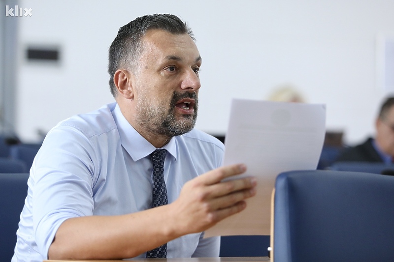 Elmedin Konaković, predsjednik NiP-a (Foto: I. L./Klix.ba)
