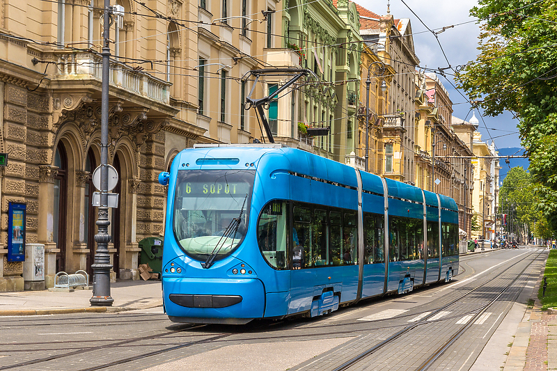 Ulicama Zagreba uskoro će voziti isključivo plavi tramvaji (Foto: Shutterstock)