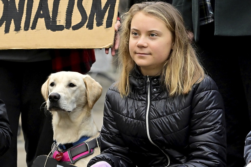 Greta Thunbeg, aktivistica za zaštitu okoliša (Foto: EPA-EFE)