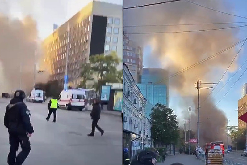 Nove eksplozije u glavnom gradu Ukrajine