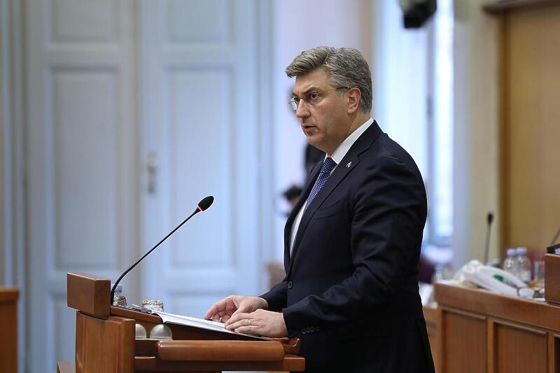 Andrej Plenković; Foto: Patrik Macek/PIXSELL