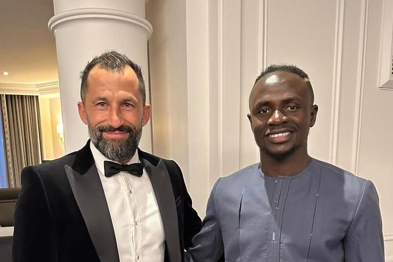 Hasan Salihamidžić i Sadio Mane (Foto: Twitter)