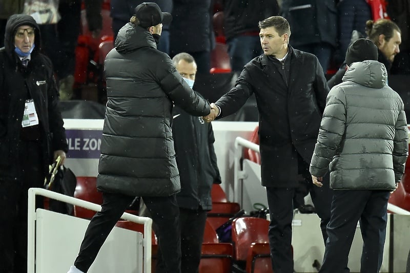 Steven Gerrard i Jurgen Klopp (Foto: EPA-EFE)