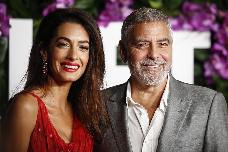 Amal i George Clooney (Foto: EPA-EFE)