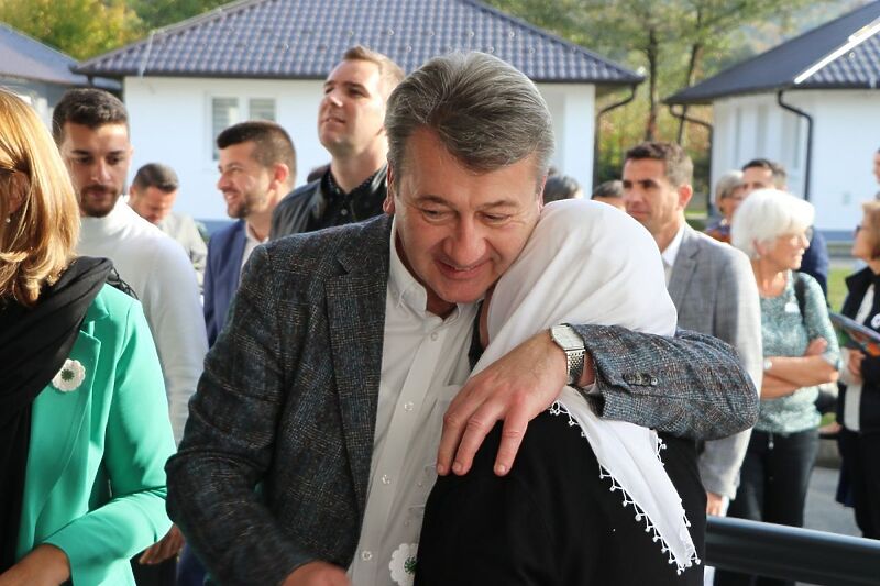 Ibrahim Hadžibajrić na otvaranju Centra za starije osobe "Hatidža Mehmedović" (Foto: Općina Stari Gr