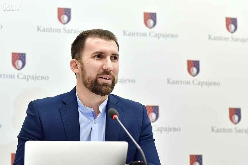 Ministar privrede Kantona Sarajevo Adnan Delić (Foto: T. S./Klix.ba)