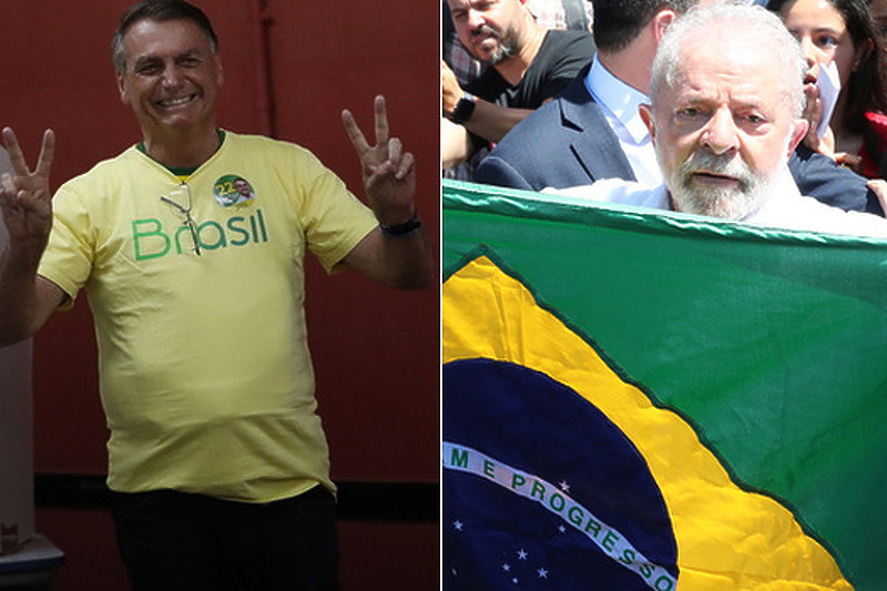 Jair Bolsonaro i Lula da Silva (Foto: EPA-EFE)