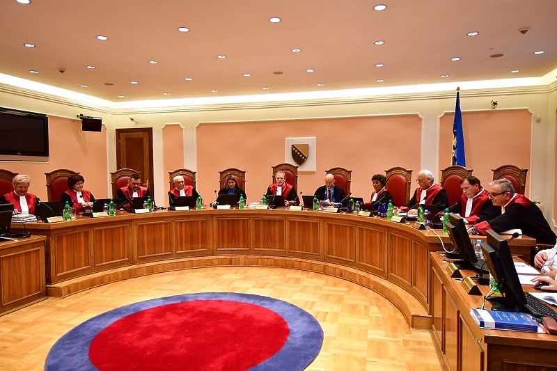 Još uvijek traje procedura odabira i imenovanja sudije Ustavnog suda BiH iz kvote federalnih sudija