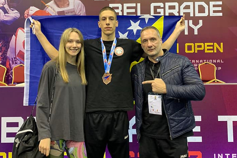 Grgić i Nući predstavljali su klub i državu (Foto: TKD Mladost)