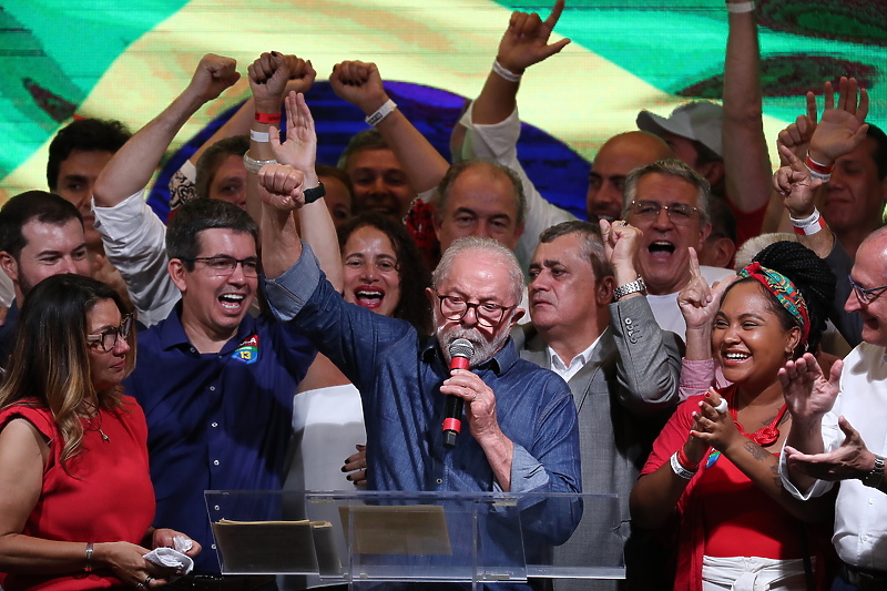 Lula da Silva nakon pobjede na izborima (Foto: EPA-EFE)