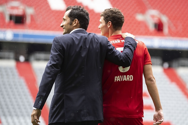 Salihamidžić i Pavard (Foto: EPA-EFE)