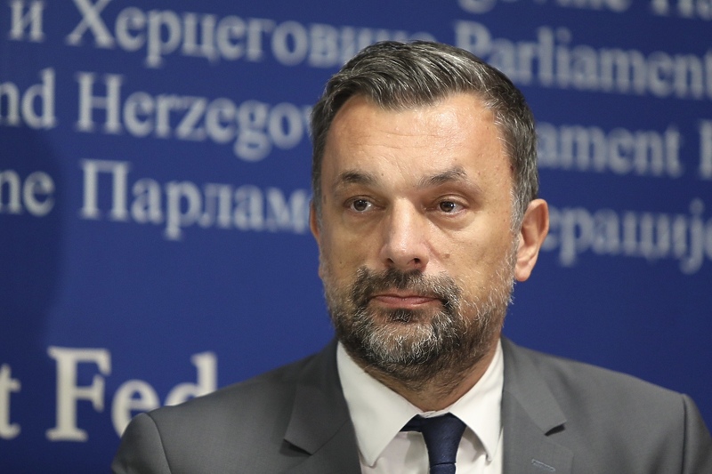 Predsjednik NiP-a Elmedin Konaković (Foto: I. L./Klix.ba)