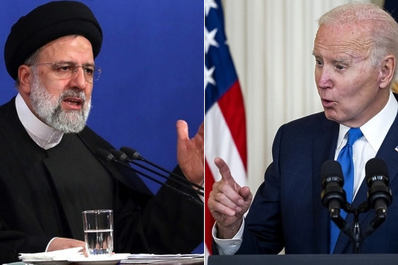 Ebrahim Raisi i Joe Biden (Foto: EPA-EFE)