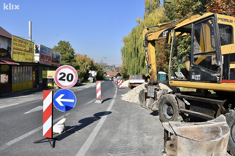 Rekonstrukcija saobraćajnice od centra Sarajeva do Vogošće (Foto: Arhiv/Klix.ba)