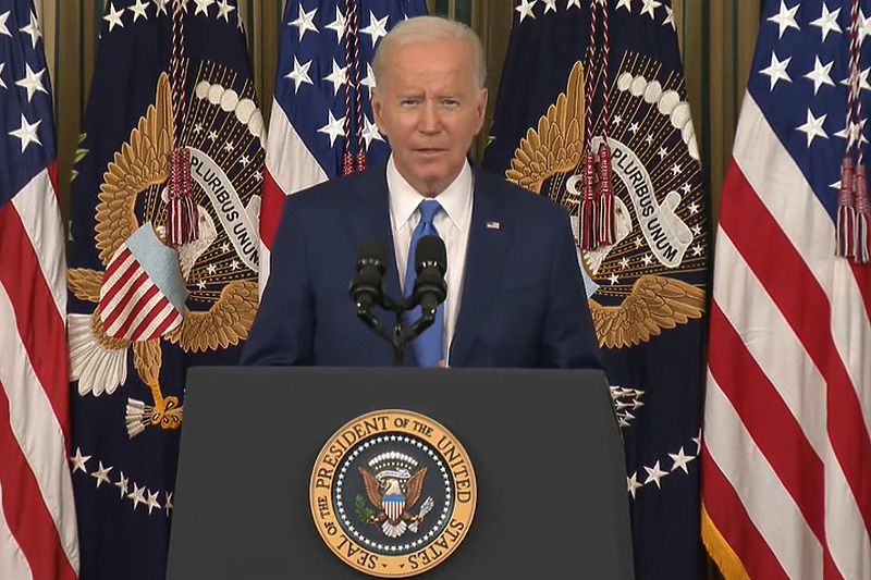 Joe Biden (Screenshot: Bijela kuća)