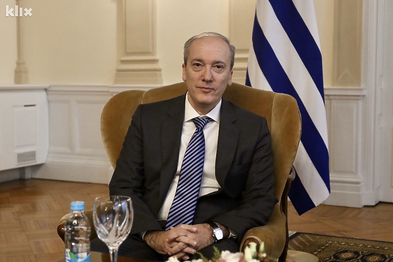 Ambasador Grčke u BiH Dimitrios Papandreou (Foto: Arhiv/Klix.ba)