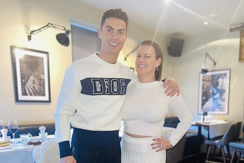 Cristiano Ronaldo i Elma Aveiro (Foto: Instagram)