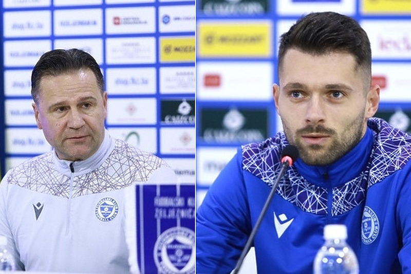 Haris Alihodžić (lijevo) i Nedim Mekić (desno) (Foto: I. L./Klix.ba)