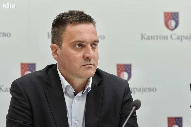 Ministar finansija Kantona Sarajevo Davor Čičić (Foto: T. S./Klix.ba)
