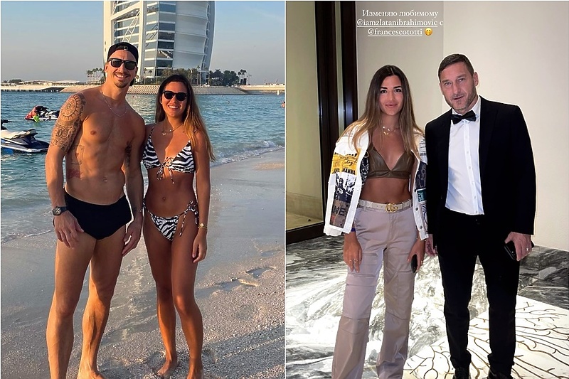 Ruskinja je uspjela "upecati" dva slavna nogometaša (Foto: Instagram)
